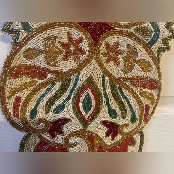 Beaded Decorative Table Runner or Wall Art - Picture 5 of 15